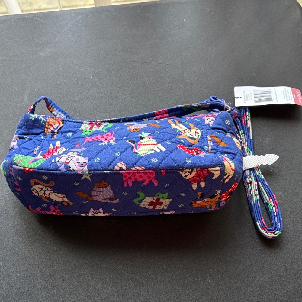 NWT Vera Bradley Blue Cat purse - Picture 2 of 11
